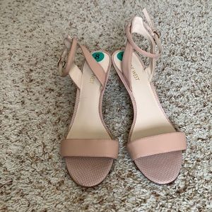 Nude Pink Nine West Sandals
